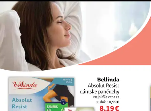 Bellinda Absolut Resist dámske pančuchy 20 DEN