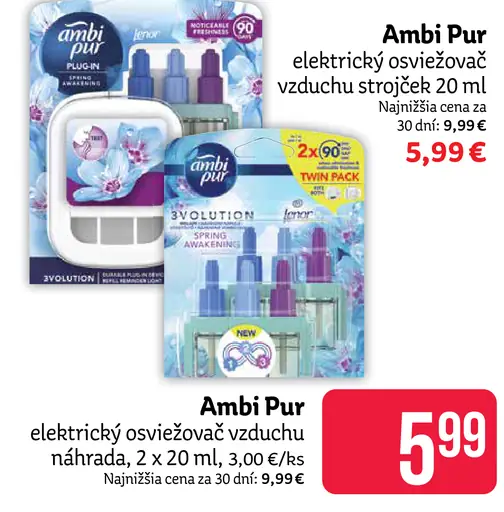 Ambi Pur elektrický osviežovač vzduchu