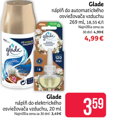 Glade Náplň do elektrického osviežovača vzduchu