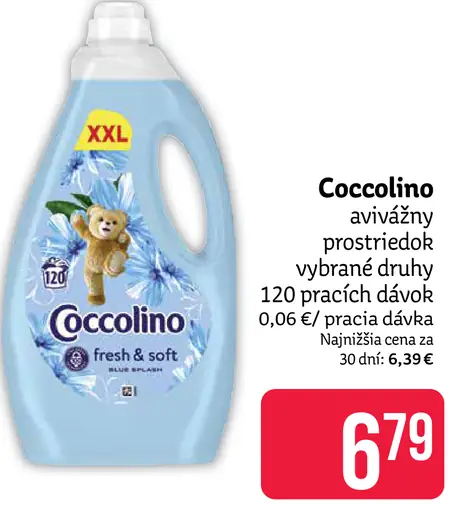 Coccolino avivážny prostriedok