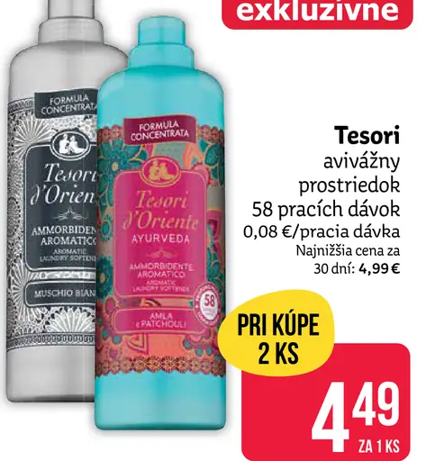 Tesori Avivážny prostriedok