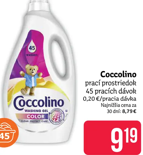 Coccolino prací gél