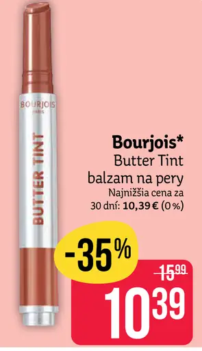 Bourjois Butter Tint balzam na pery