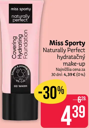 Miss Sporty Naturally Perfect hydratačný make-up