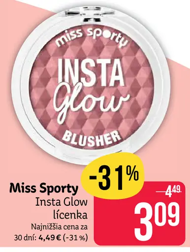Miss Sporty Insta Glow lícenka