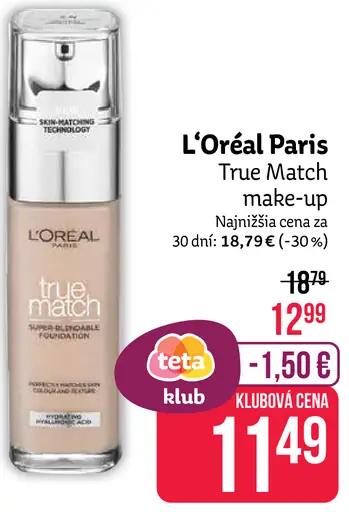 L’Oréal Paris True Match Make-Up