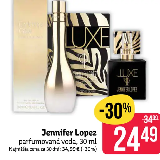 Jennifer Lopez parfumovaná voda