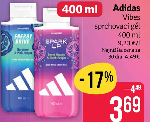 Adidas sprchový gél