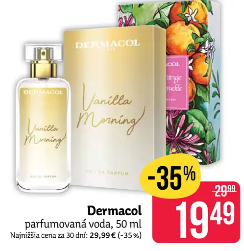 Dermacol Vanilla Morning parfumovaná voda