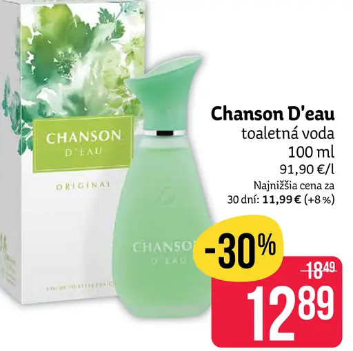 Chanson D’eau toaletná voda