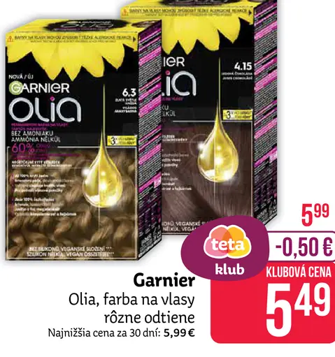 Garnier Olia farba na vlasy