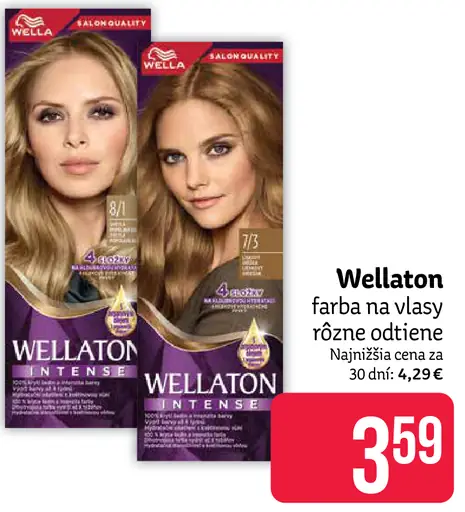 Wellaton farba na vlasy