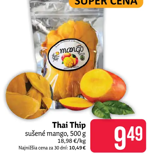 Thai Thip Sušené mango