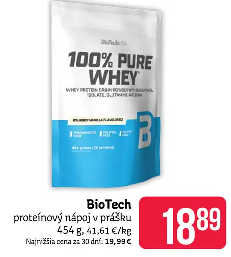 BioTech proteínový nápoj v prášku