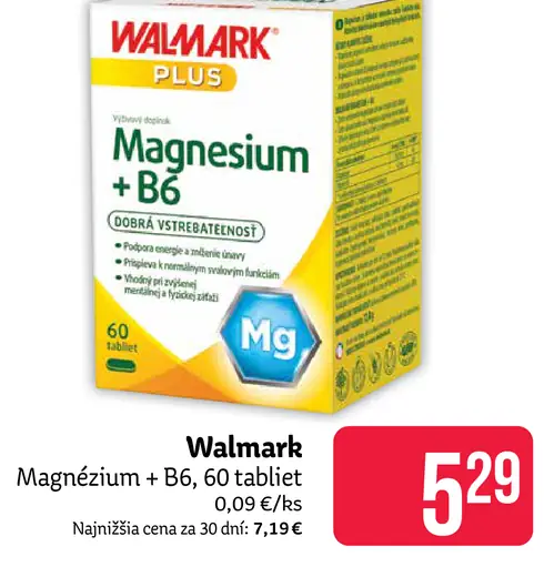 Walmark Magnézium + B6