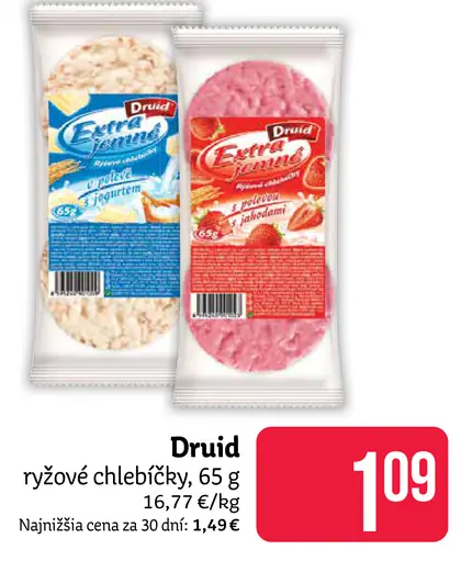 Druid ryžové chlebíčky