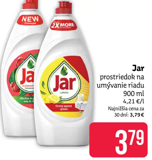 Jar prostriedok na umývanie riadu