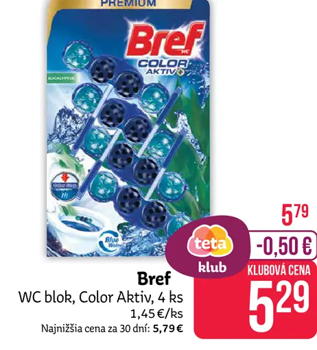 Bref WC blok Color Aktiv