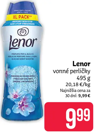 Lenor vonné perličky