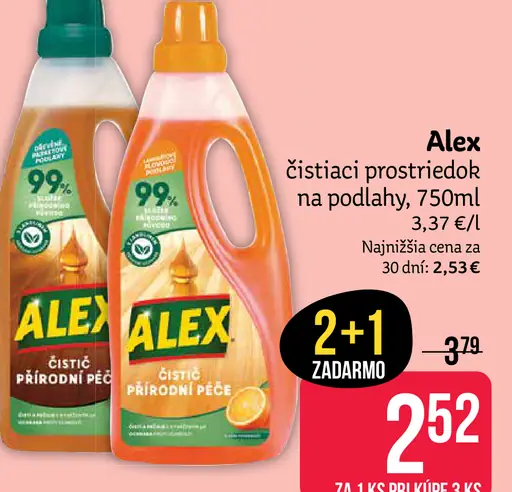 Alex čistiaci prostriedok na podlahy