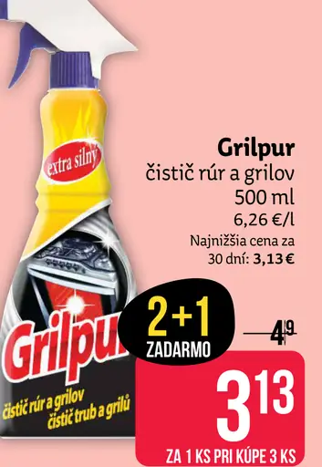 Grilpur čistič rúry a grilov