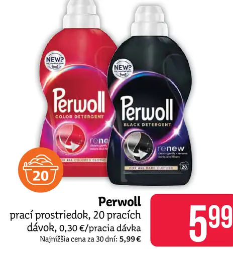 Perwoll prací prostriedok
