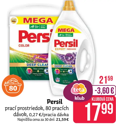 Persil prací prostriedok na farebnú bielizeň