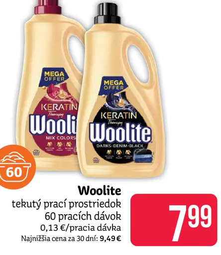 Woolite tekutý prací prostriedok