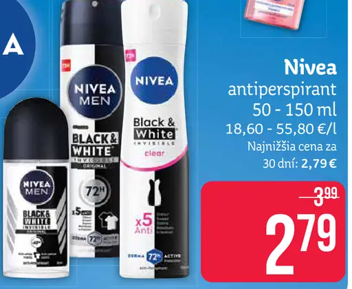 Nivea antiperspirant sprej