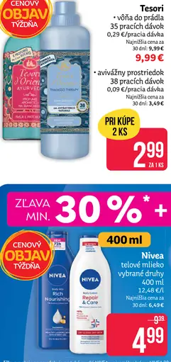 Tesori Avivážny prostriedok