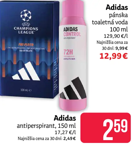 Adidas dezodorant antiperspirant