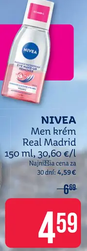 Nivea Men krém Real Madrid
