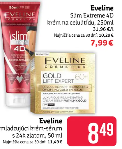 Eveline Slim Extreme 4D krém na celulitídu