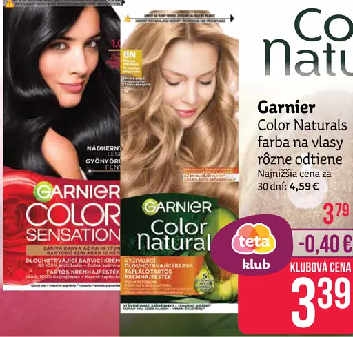Garnier Color Naturals farba na vlasy
