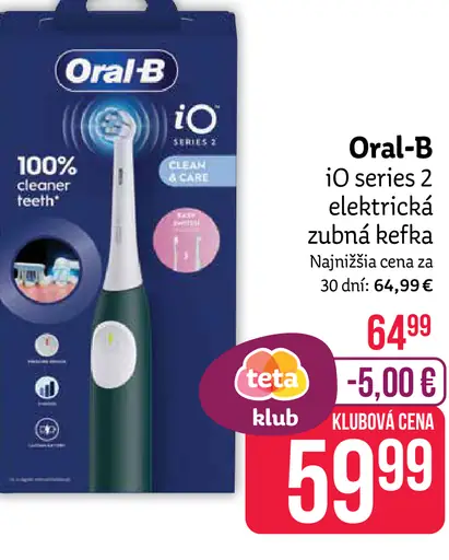 Oral-B iO Series 2 elektrická zubná kefka Refia