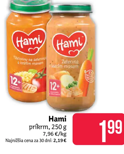 Hami príkrm zeleninový