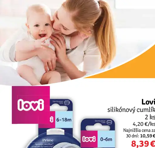 Lovi silikónový cumlík