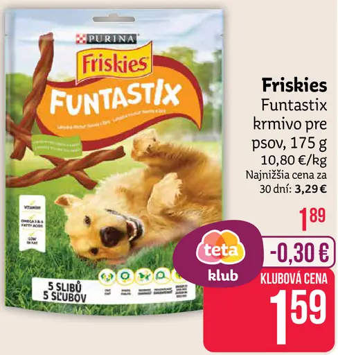 Friskies Funtastix krmivo pre psov