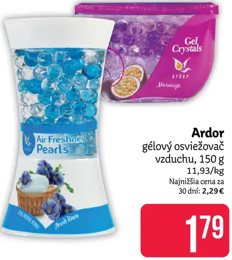 Ardor gélový osviežovač vzduchu