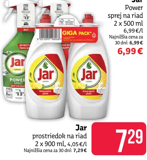 Jar Power sprej na riad