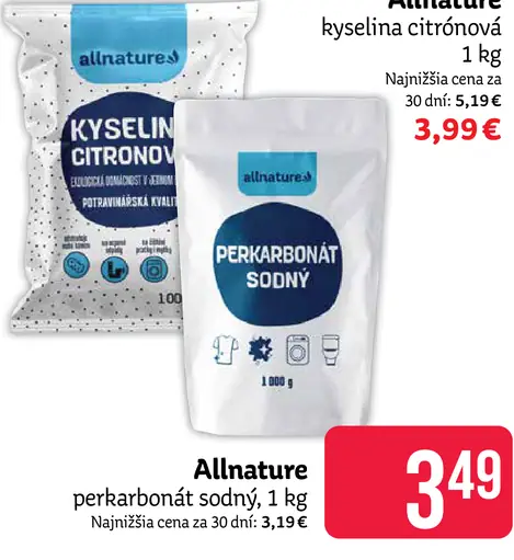 Alnatura perkarbonát sodný