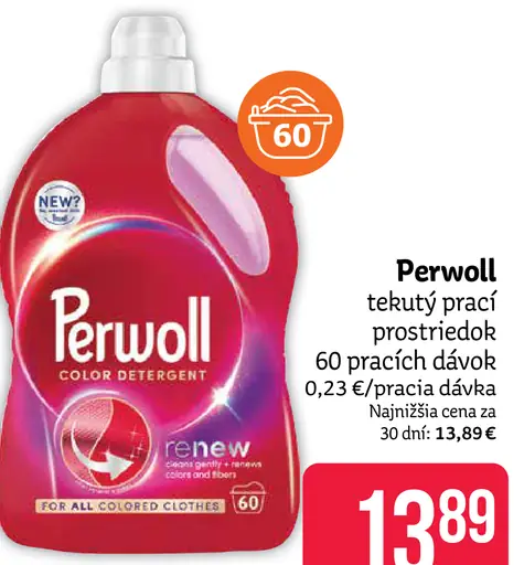 Perwoll tekutý prací prostriedok Color