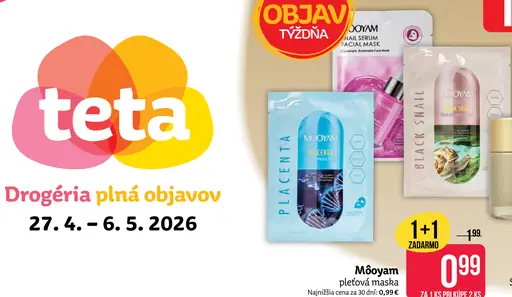 Mooyam pleťová maska