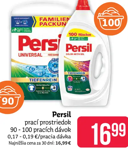 Persil prací prostriedok na pranie