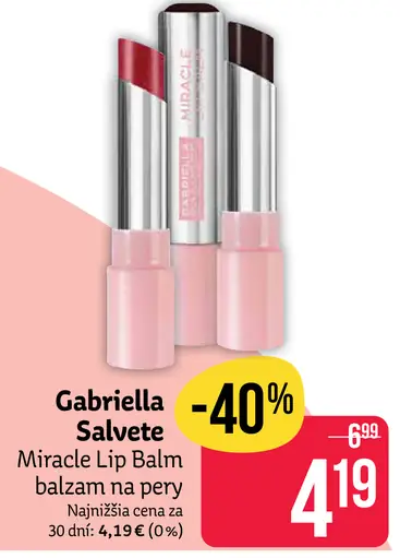 Gabriella Salvete balzam na pery Miracle Lip Balm