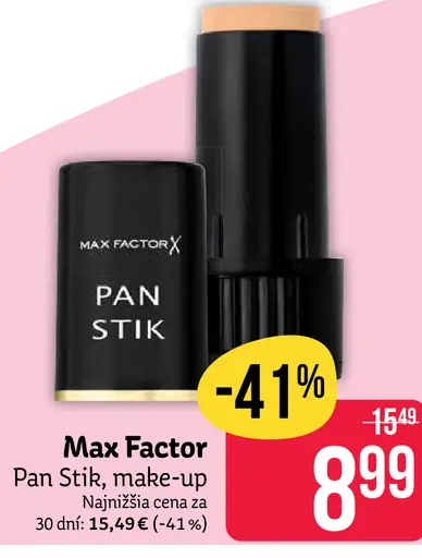 Max Factor Pan Stik make-up