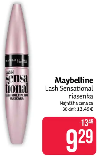 Maybelline riasenka Lash Sensational
