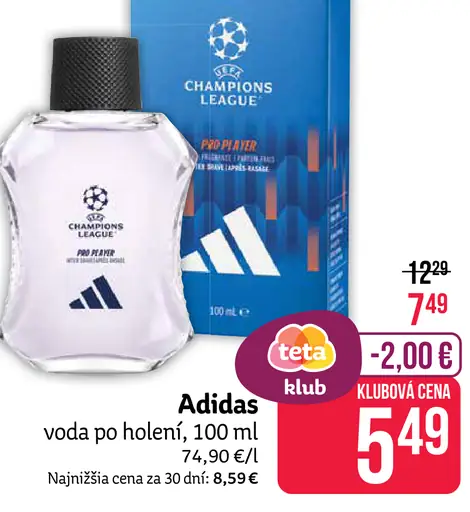 Adidas voda po holení