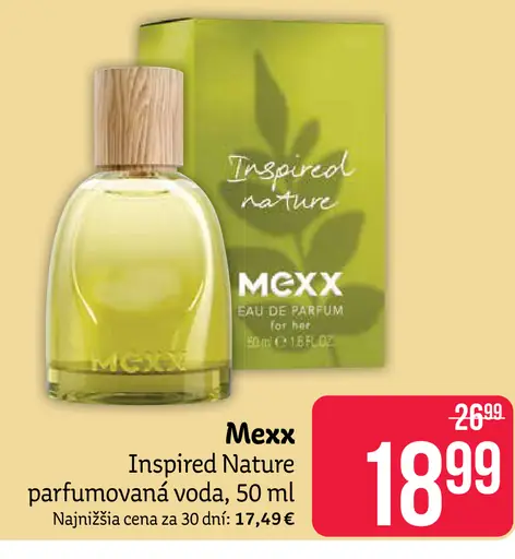 Mexx Inspired Nature parfumovaná voda