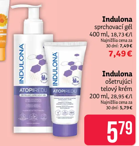 Indulona ošetrujúci telový krém
